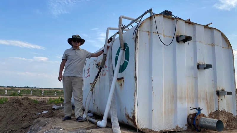 内蒙古沙质碱地进行盐碱地治理工程